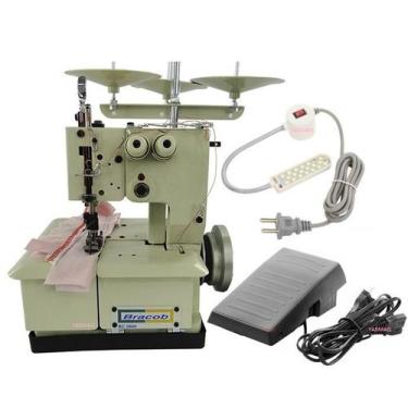 Imagem de Galoneira 2 Agulhas Bracob+luz  Led +pedal Eletrônico, 220V