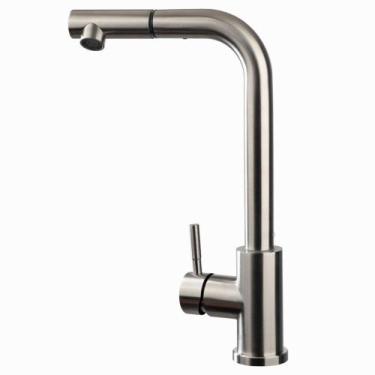 Imagem de Torneira Para Cozinha Pia Gourmet Bancada Misturador Inox - Zaganza