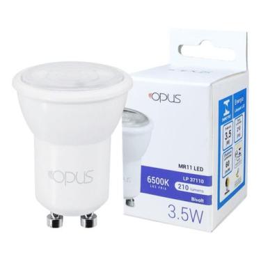 Imagem de Lâmpada Led Mr11 3.5w Bivolt Gu10 Branco Frio 6500K - OPUS, 110V/220V