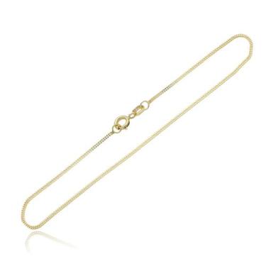 Imagem de Pulseira Feminina Veneziana Dupla Delicada Ouro 18k 750 - Thile Jóias