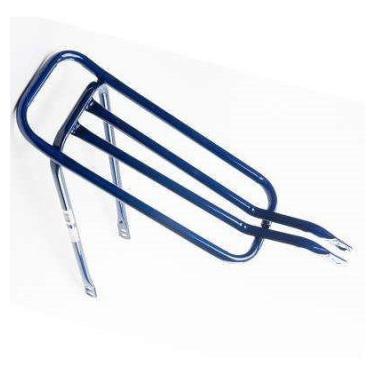 Imagem de Bagageiro Garupa Bicicleta 26 Tubão Aço - RMA Bicicletas, Azul
