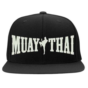 Imagem de Boné Bordado - Muay Thai Luta Artes Marciais Respect - HIPERCAP