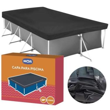Imagem de Capa para Piscina Retangular 2000 Litros 2,41 M X 1,94 M Mor