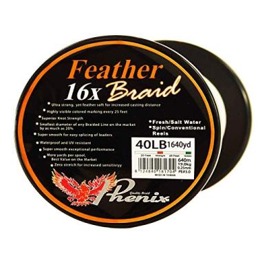 Imagem de Phenix Rods Marcação PE X16 40 lb 1640 YDS (1500 M) Linha Trança