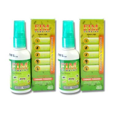 Imagem de Kit Mata Insetos Barata Formiga Spray 2 UN Fim Combina 40ml - RAWELL Q
