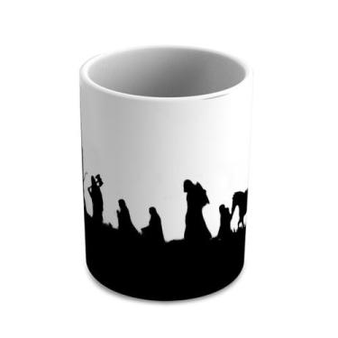 Imagem de Caneca de Ceramica Saga Senhor Dos Anéis 325ml - Pomps Geek