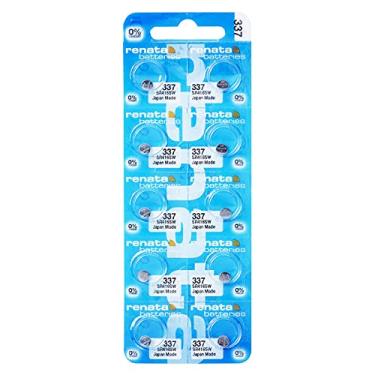Imagem de Bateria 337 Renata Pilha Relogio Botao 10 unidades