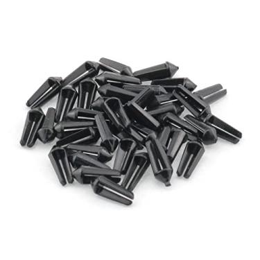 Imagem de DGHAOP Protetor de asa de dardo 40 em 1 protetores de voo de plástico acessórios de dardo protetores de asa de voo preto