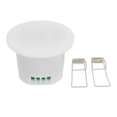 Imagem de Sensor de presença de onda milimétrica Vomeko AC220V 110V, sensor de presença humana, interruptor de luz de teto com detecção de movimento de 24 GHz para casa