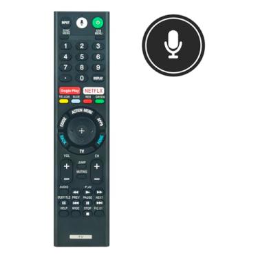Imagem de Novo controle remoto de voz universal substituído RMF-TX300U adequado para Sony Smart LED TV 4K Ultra HDTV Bravia KDL50W800C KDL-50W850C XBR-75X930D XBR-75X940D XBR-75X940E XBR-55X850C XBR-55X890C