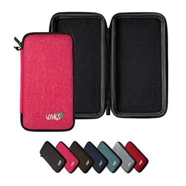 Imagem de WYNGS Capa protetora para calculadora gráfica TI 84 Plus/TI 83 Plus/Casio FX-9860GII / Casio FX-9750 GIII/Casio PRIZM FX-CG 50 em rosa