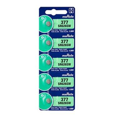 Imagem de 5 Baterias Sony 377 Sr626sw Murata Original Lr626 177 Ag4 Lithium para