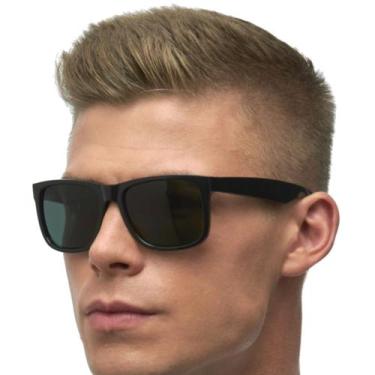 Imagem de Óculos De Sol Quadrado Masculino Polarizado Proteção UV400 Esportivo P