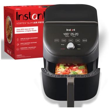 Imagem de Fritadeira Elétrica AirFryer 6L com Painel Digital e Cesto Antiaderente, 110V, Vortex Slim, Preta