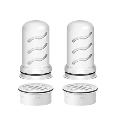 Imagem de JOOGTO Filtro de água de substituição para LS Home Dispenser 18 C/Jarro de vidro 7 C/jarra de plástico 10 C/jarra de plástico 7 C.2 carvão ativado + filtro de troca iônica e 2 microfiltros de membrana