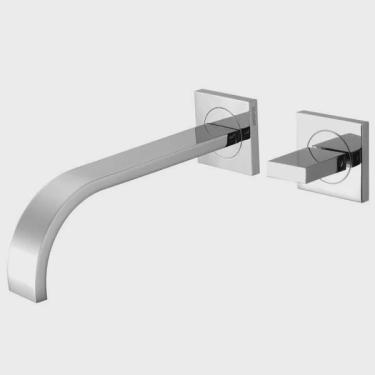 Imagem de Torneira para Banheiro de Parede 1201 C 210 Meber Metais Cromado