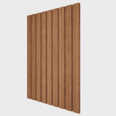 Imagem de Painel Ripado 80,3cm X 117cm X 2,7cm Espresso Móveis Freijó