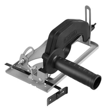 Imagem de Suporte para Moedor de ângulo, Profundidade de Corte de 0-40 Mm Suporte para Moedor de ângulo Ajustável Suporte para Serra de Esquadria Com Capa (suporte e régua guia e serra de