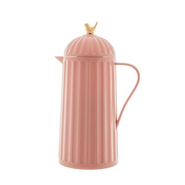 Imagem de Garrafa Térmica de Plástico Bird Rosa 1L - Wolff