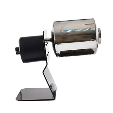 Imagem de Máquina torradeira de grãos de café máquina torradeira de café máquina torradeira de grãos máquina torradeira doméstica ajustável de velocidade elétrica de aço inoxidável