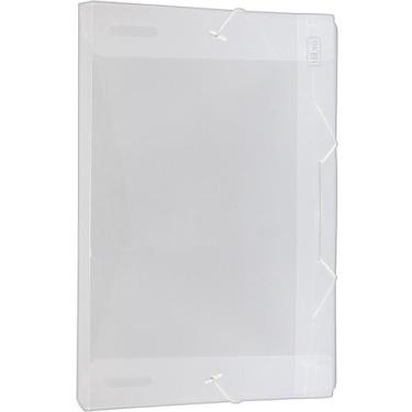 Imagem de Pasta Aba Elástico Polipropileno 0,50mm Ofício Lombo 20mm Cristal - Ti