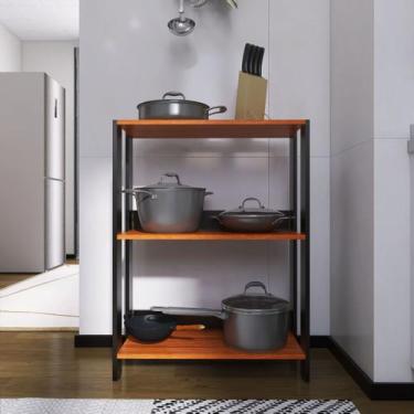 Imagem de Balcão Compacto Multiuso Armário Organizador De Cozinha - Várias Cores