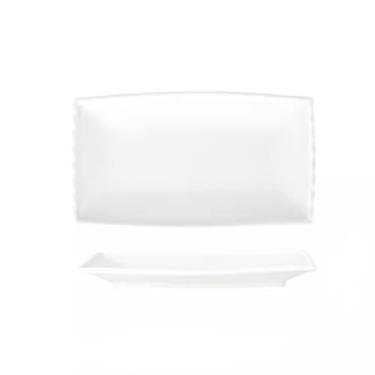 Imagem de Tigelas de macarrão, pratos de aperitivo, prato de jantar, prato de peixe longo cozido no vapor, prato especial de apresentação de comida chinesa para restaurante, prato retangular frio, prato de