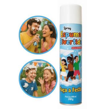 Imagem de Spray Espuma Divertida 400ml  Festa Infantil e Carnaval - arts
