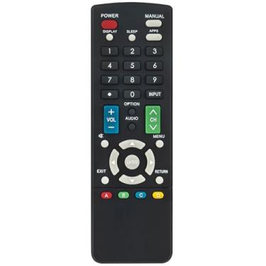 Imagem de GB244WJSA Controle remoto de substituição aplicável para Sharp AQUOS TV PN-LE901 PN-LE801 PN-LE701 PN-LE601 4T-B60CJ1U 4T-B70CJ1U 4T-B80CJ1U PNLE901 PNLE801 PNLE701 PNLE601 PNLE6001 1 4TB6 0CJ1U