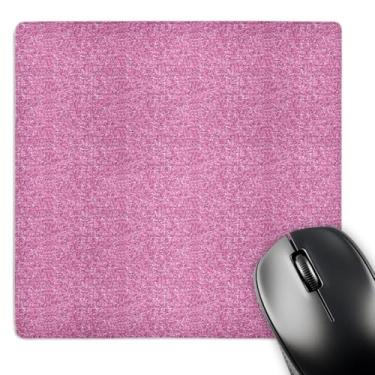 Imagem de 3dRose Mouse pad 20,3 x 20,3 x 0,63 cm, arte brilhante brilhante brilhante rosa brilhante (mp_123426_1)