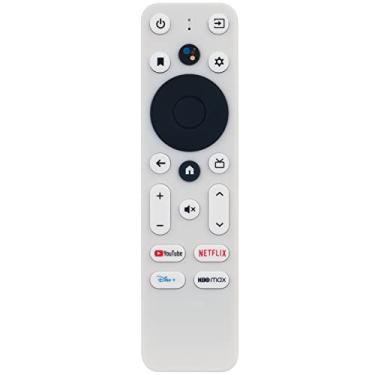 Imagem de Controle remoto de voz de substituição para Onn Android TV 4K UHD Stick TV Box 100026240 100024646