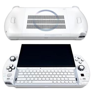 Imagem de GPD Win 4 Skin, PSP 3000 White Edition, película de vinil fosco para GPD Win 4 (projetado por POP SKIN) compatível com a versão USB A e a versão Oculink.