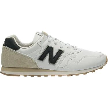 Imagem de Tênis New Balance 373v2 Branco e Preto Masculino