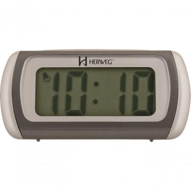 Imagem de Relógio De Cabeceira Despertador Digital 2916 Herweg Cinza