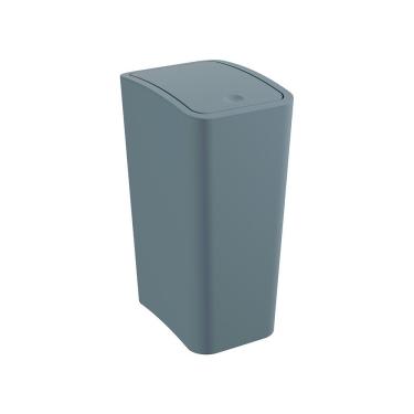 Imagem de Lixeira Astra Ltc2 Com Tampa Click 8l Retangular Azul