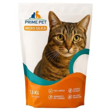 Imagem de Areia Sílica Fina Para Gatos 1.6 KG Micro Prime