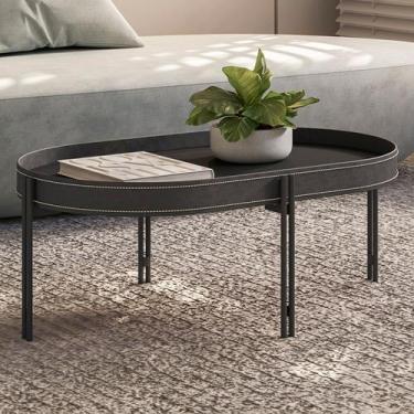 Imagem de Mesa de Centro Lapin Preto - Pnr Móveis, Preto, Moderno