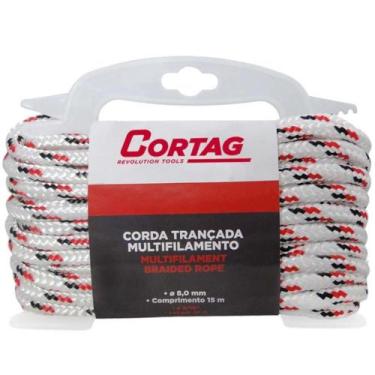 Imagem de Corda Multifilamento Trançada 8 Mm X 16 M 61634 - Cortag