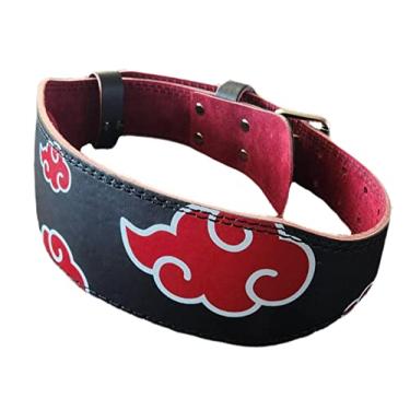 Imagem de Generic Cinto De Levantamento Peso Red Cloud Anime - Powerlifting Alta Resistência Para Terra E Agachamento (Pequeno)