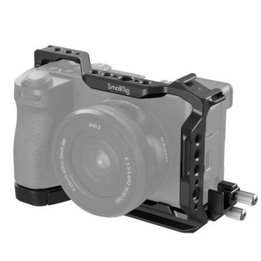 Imagem de Kit de gaiola de câmera SMALLRIG para Sony A6700 com braçadeira de cab