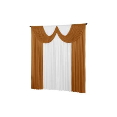 Imagem de Cortina Quarto E Sala Paris 3 Metros Malha Gel 3,00x2,80 - Dennis Conf