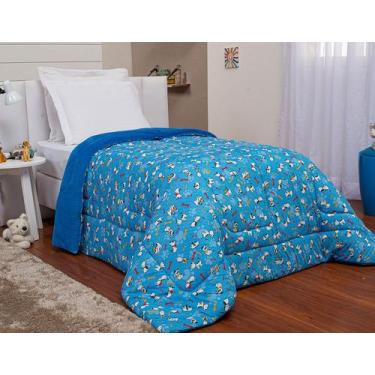 Imagem de Coberdrom Edredom Cobertor Solteiro Dupla Face Unicórnio - CLAUDIA CAS