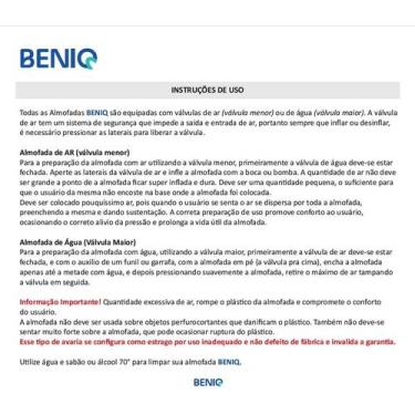 Imagem de Almofada Ortopédica Redonda com Orifício Inflável 2 em 1 - ASSENCIO