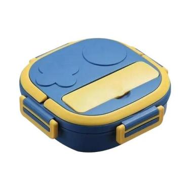 Imagem de Lancheira Portátil de Aço Inoxidável para Bebês, Crianças e Estudantes