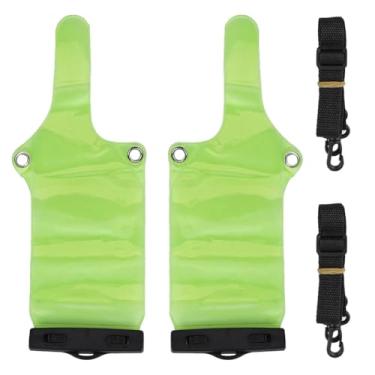 Imagem de Joyzan Bolsa impermeável de rádio bidirecional, à prova de chuva, portátil, Walkie Talkie UV5R UV82 BF 888S, capa universal para equipamentos eletrônicos, bolsa de proteção de areia, alça de cordão