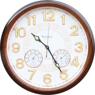 Imagem de Relógio De Parede Decorativo Tiansheng 46 Cm - MD, Branco 1