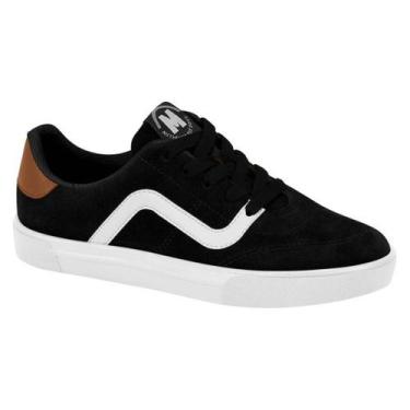 Imagem de Tênis Masculino Molekinho Cano Baixo Estiloso Casual Conforto, Preto b