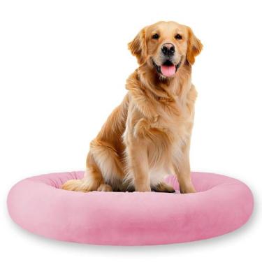 Imagem de Cama Pet Plush Pelúcia Quentinha Luxo Cachorros e Gatos G - ALEPLUSH, 