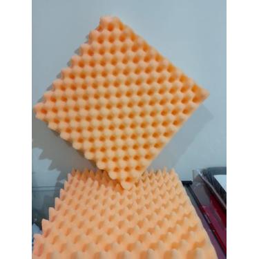 Imagem de Almofada Caixa De Ovo 40x40 Anti Escaras Laranja. - BLIAMED