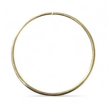 Imagem de Pulseira de Metal Idé Ouro Grande Proteção Assentamento 8 cm